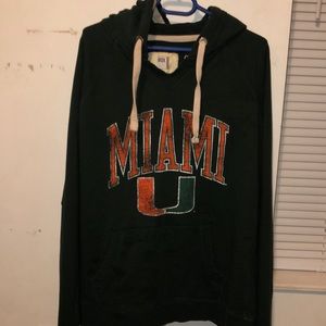 MIAMI university hoodie